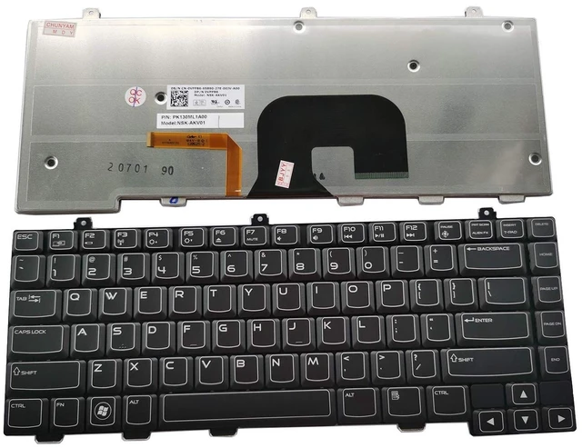 Main image of Laptop Keyboard Compatible for DELL Alienware M14X R2 P18G with Backlit