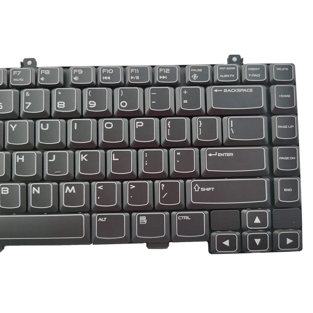 Alt view image 5 of 5 - Laptop Keyboard Compatible for DELL Alienware M14X R2 P18G with Backlit