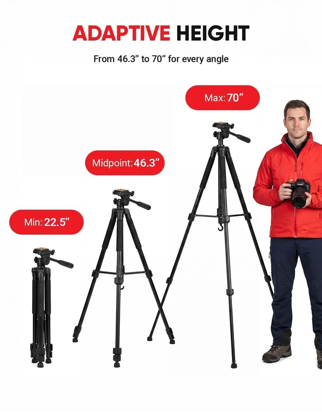 Alt view image 2 of 5 - Sunpak Ultra 7000TM Tri-Monopod (Black)