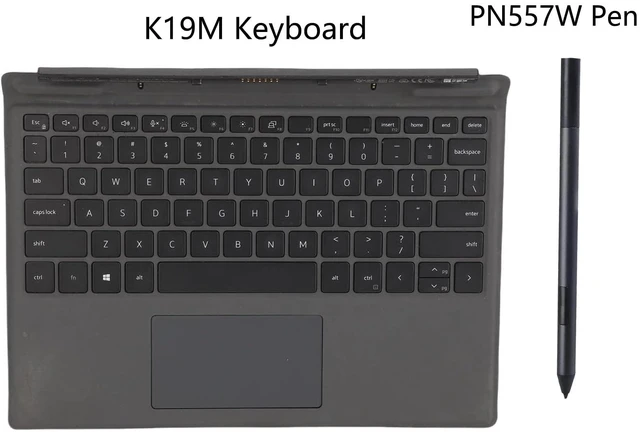 Alt view image 3 of 5 - Laptop Detachable Keyboard for Dell Latitude 7320 7310, Replacement Travel Keyboard, Seamless Connection Backlighting Keyboard with Touchpad (Keyboard + Pen)
