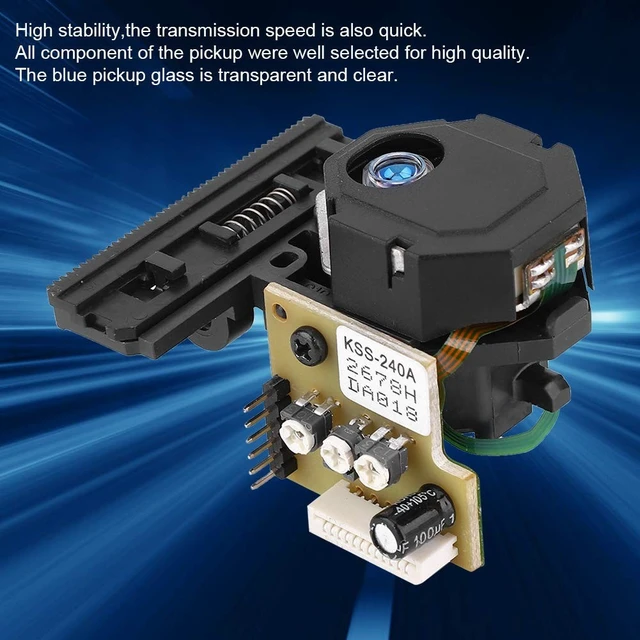 Alt view image 2 of 5 - KSS-240APickup Single Head Optical Lens Electronic Component for DVD Player, High Performance Quick Reading High StabilityPickup