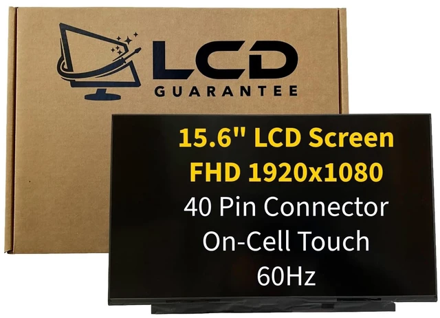 Main image of Laptop LCD Touch Screen Replacement 15.6" FHD 60Hz in Cell Touch Compatible with HP OEM Part Numbers (M52975-001)