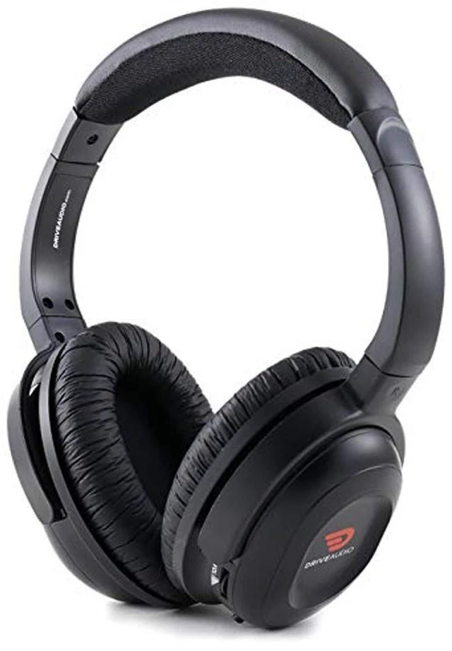 Main image of DRIVE AUDIO Headphones Compatible with Volkswagen & Audi Tiguan Routan Toureg A3 Q3 Q5 Q7 Car SUV Van Vehicle Headset