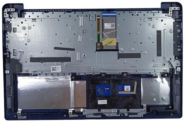 Alt view image 2 of 5 - Wzqrps New Replacement for Lenovo ideapad 3-15ADA6 3-15ITL6 3-15ALC6 Laptop Upper Case Palmrest Backlit Keyboard W/Fingerprint Touchpad Assembly Part 5CB1B65660 5CB1B62097 Blue