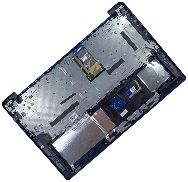 Alt view image 4 of 5 - Wzqrps New Replacement for Lenovo ideapad 3-15ADA6 3-15ITL6 3-15ALC6 Laptop Upper Case Palmrest Backlit Keyboard W/Fingerprint Touchpad Assembly Part 5CB1B65660 5CB1B62097 Blue