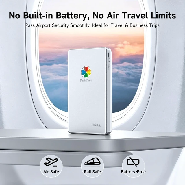 Alt view image 5 of 5 - iDiskk 500GB External Hard Drive USB Photo Memory Stick for Phone Mac PC