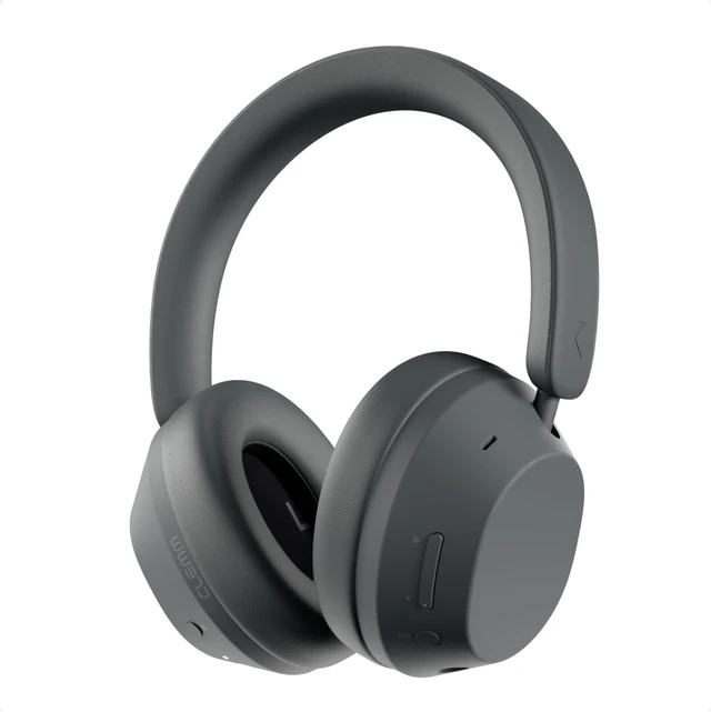 Main image of Clemm Preset Wireless Over-Ear Headphones, 95H Playtime, Bluetooth, 40mm Drivers, Built-in Mic, Memory Foam Earcups, Aux Cable Included, Foldable Design, Graphite