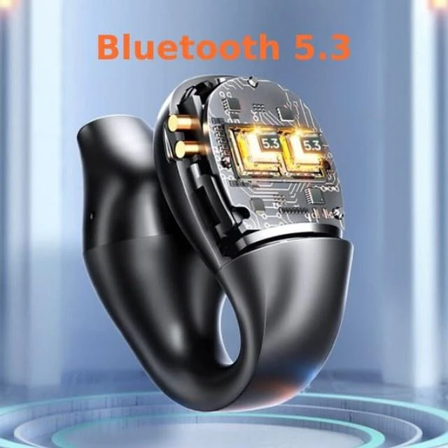 Alt view image 2 of 5 - Earbuds, BT 5.3 Headphones Touch Control with LED Digital Display Charging Case, IPX7 Earphones with Mic for Mobile Phone Tablet