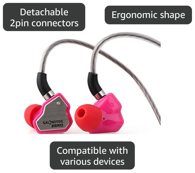 Alt view image 3 of 5 - Linsoul 7Hz Salnotes Zero HiFi 10mm Dynamic Driver in-Ear Earphone IEM