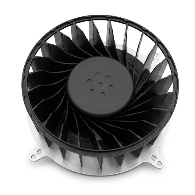 Alt view image 5 of 5 - Internal CPU Cooling Fan Cooler Replacement Parts with Tools for Sony PlayStation 5 PS5 Series,New PS5 CPU Cooler Fan 23 Blades