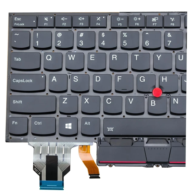 Alt view image 3 of 5 - Backlit Keyboard Replacement for Lenovo Thinkpad X1 Carbon 8th X1 Yoga 4th