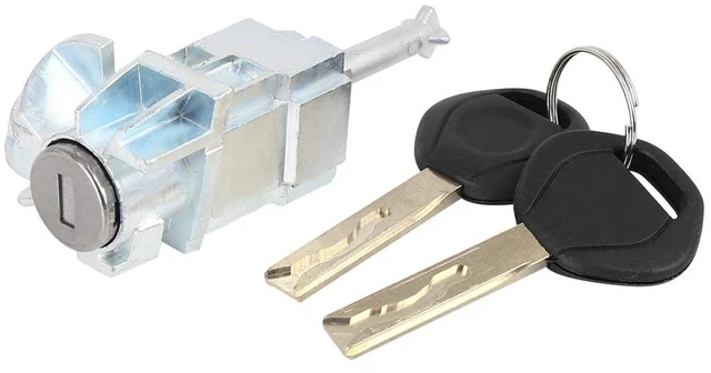 Main image of X AUTOHAUX 51217019975 Door Lock Cylinder Kit for BMW 330Ci 3.0L 2001-2006