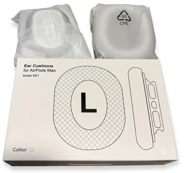 Main image of Replacements Earpad Covers for Airpod Max Headphones - Durable Mesh and Magnetic Connection (White)