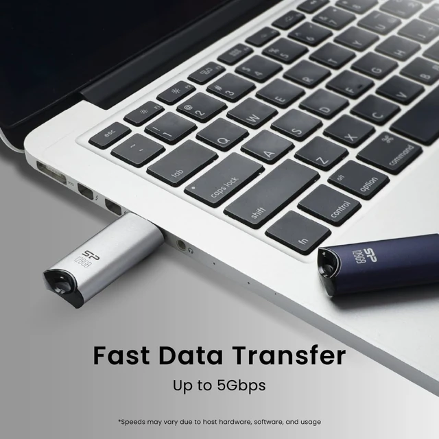 Alt view image 3 of 5 - Silicon Power 5 Pack 64GB USB Flash Drive Thumb Drive Memory Stick Marvel M02 Aluminum
