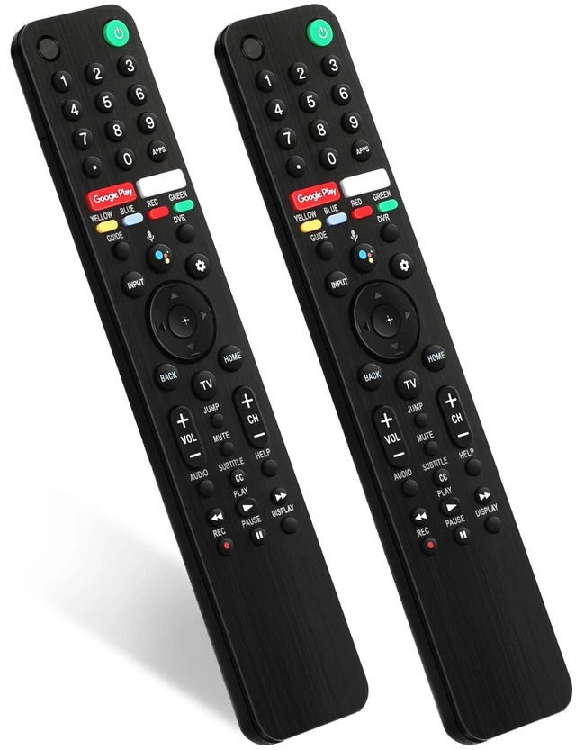 Main image of RMF-TX500U Smart TV Remote 2 Pack for All Sony TV/Sony Bravia TV Voice Remote, RMF-TX500U Replacement Remote for XBR/KD/XR Series X900H X800H X950G X850G 55A8H X750H Etc, 1 Year Full Warranty