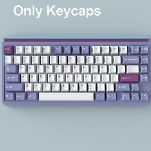 Alt view image 2 of 4 - Fogruaden PBT Keycaps Set, Cherry Profile Custom Keycap for Mechanical Keyboard Keycaps(Cherry Rabbit)