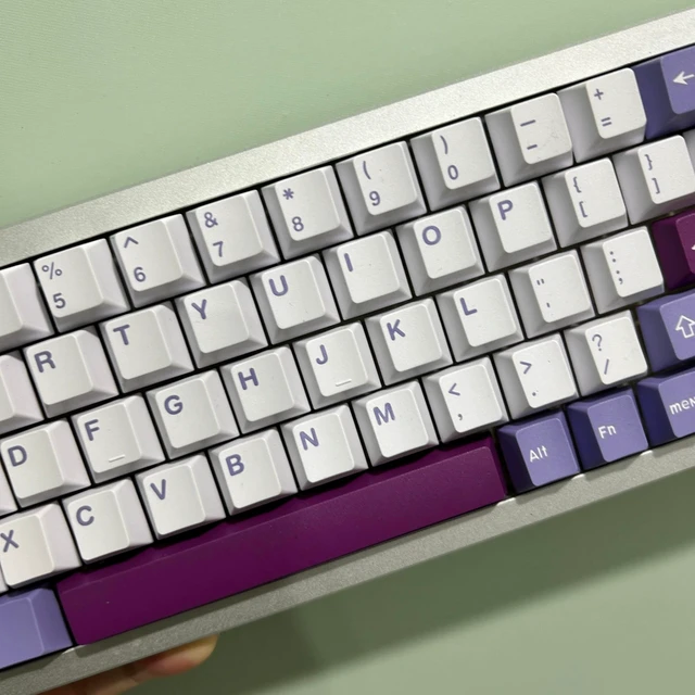Alt view image 3 of 4 - Fogruaden PBT Keycaps Set, Cherry Profile Custom Keycap for Mechanical Keyboard Keycaps(Cherry Rabbit)