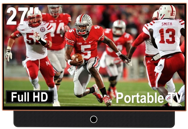 Main image of Viyivwine 27" Portable Smart TV,Outdoor TV 1080p,Android 14 OS(Orange)