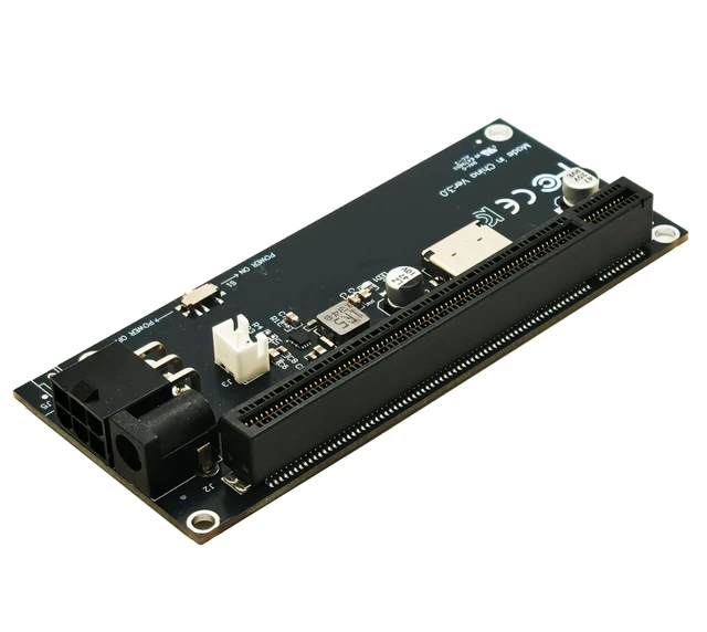 Alt view image 4 of 4 - Sintech Oculink SFF-8612 to PCIe 4.0,SFF-8611 PCI-Express 16x Adapter with ATX 6pin/DC Power Port for External Game GPU Graphics Card