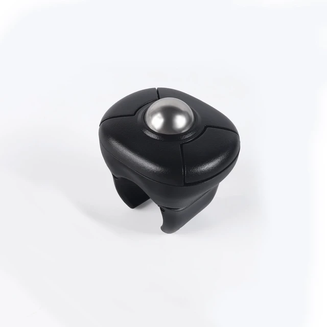 Main image of Dual-Mode Ring Trackball Mouse, Wireless Finger Mouse Bluetooth 5.0 + 2.4G USB, Rechargeable, Compatible with Windows/Android/Mac/iOS, PowerPoint/Keynote Presentation Remote for Phone/Tablet/La