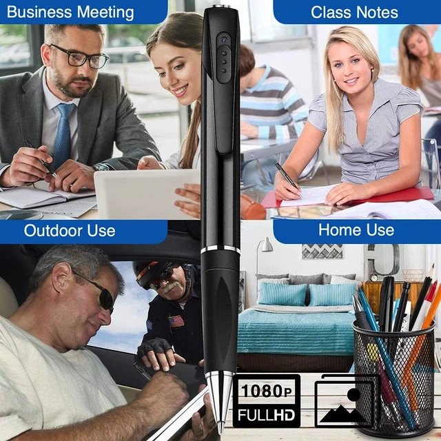 Alt view image 3 of 5 - TAOZHI 32GB Mini Pen Camera 1080P for Indoor and Outdoor