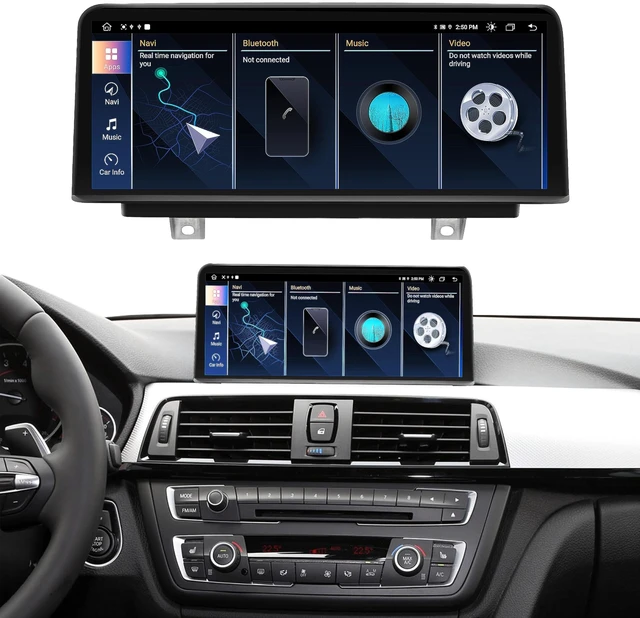 Main image of 1920x720 HD Android Auto Touchscreen for BMW 1/2/3/4 Series BMW F20 F21 F22 NBT Wired and Wireless Apple CarPlay Retrofit Auto Mirror Link Stereo Radio Accessories (2012-2018)