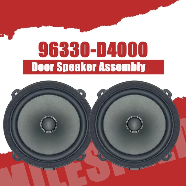 Alt view image 2 of 5 - Milespeed 2 Pcs Door Speaker Assembly Compatible with Kia Optima 2016-2020 96330-D4000
