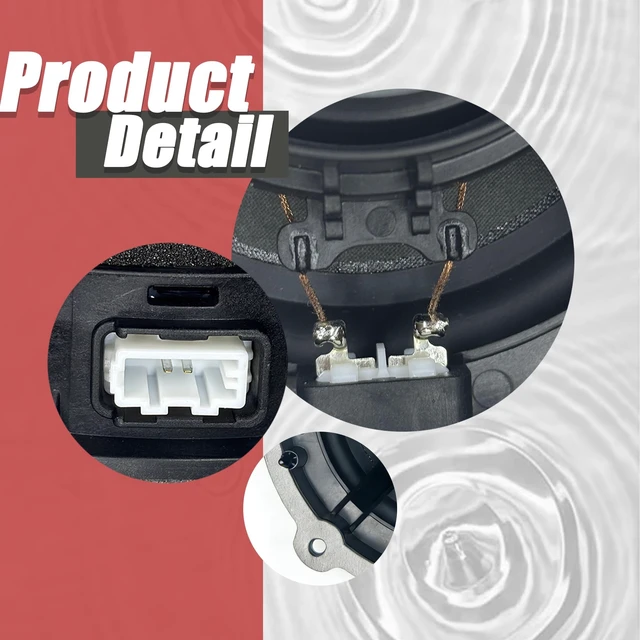 Alt view image 5 of 5 - Milespeed 2 Pcs Door Speaker Assembly Compatible with Kia Optima 2016-2020 96330-D4000