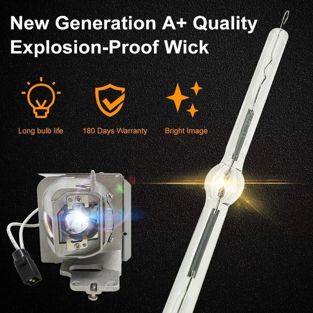 Alt view image 3 of 5 - CTLAMP A+ Quality SPLAMP-103 Replacement Projector Lamp Bulb with Housing Compatible with Infocus SP-LAMP-103 IN119HDG / SP1081HD