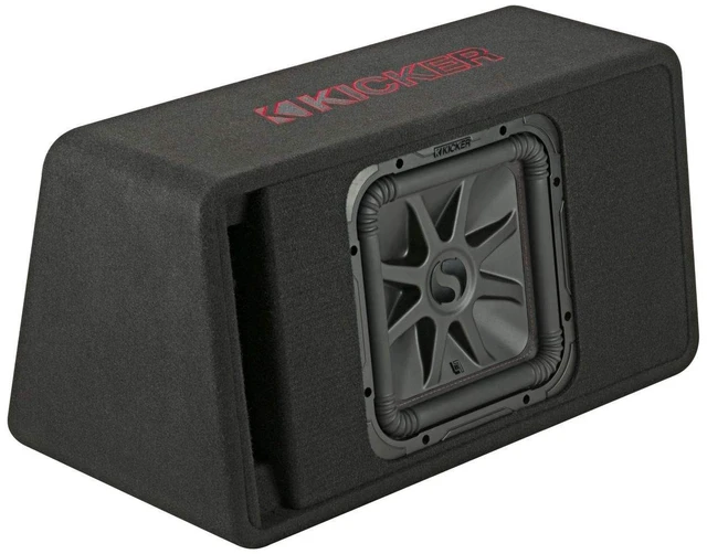 Main image of KICKER 45VL7R122 Single 12" L7R Loaded Vented Enclosure - 600 Watts RMS