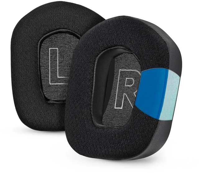 Main image of Hybrid Earpads for Logitech G733, G335 & G535 Headsets, Cooling Gel, Super Soft Fabric & Thicker Memory Foam, Additional Comfort By Brainwavz