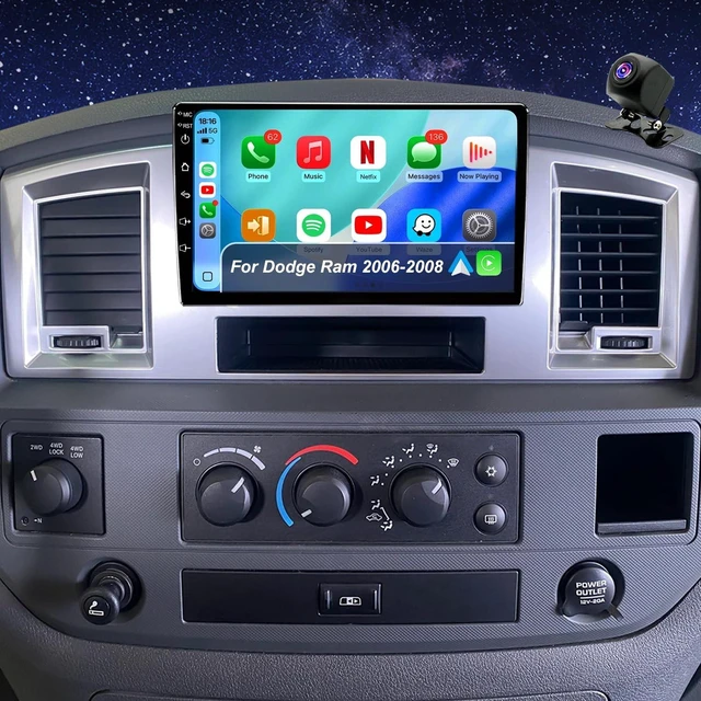 Main image of 9in 64G Radio for Dodge Ram 1500 2500 3500 2006-2008,Grand Cherokee 05-07