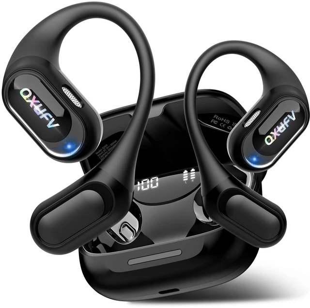 Main image of QXUFV Open Ear Headphones, Bluetooth 5.4 Headphones Sports