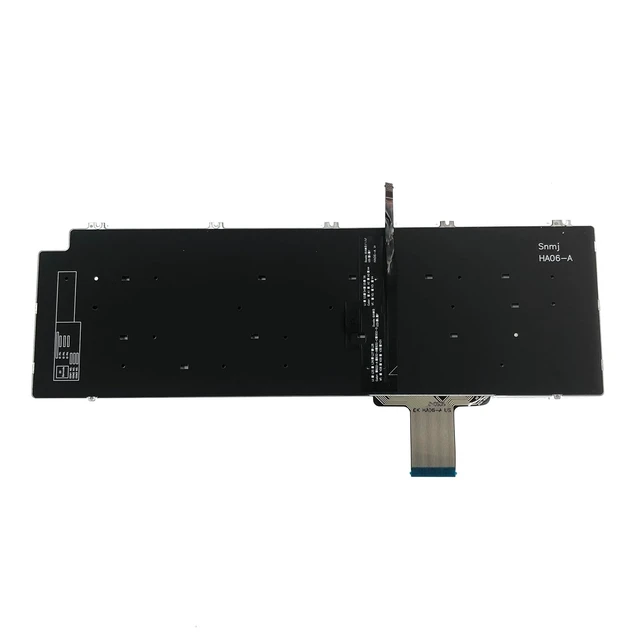 Alt view image 3 of 5 - JADTRXU Replacement Keyboard for Dell Precision 7750 7550 7760 7560 Series Laptop with Backlit US Layout 0713DM 713DM PK132V72B00