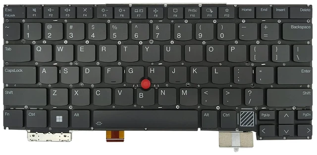 Main image of PAEBAI+ Replacement Laptop Keyboard Backlight for Lenovo Thinkpad T14S GEN5, T14S GEN6 US Layout Keyboard with AI Key