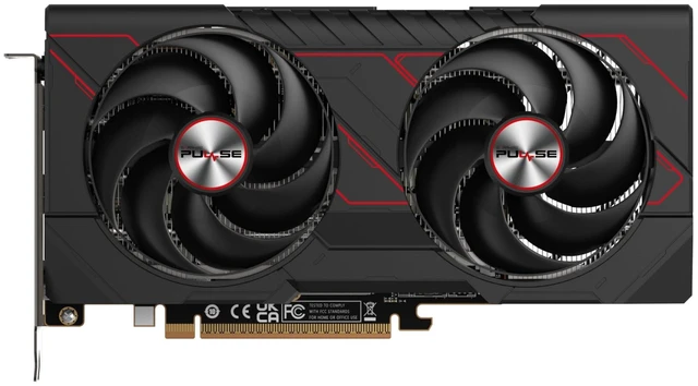 Alt view image 2 of 5 - Sapphire Technology Pulse AMD Radeon RX 9060 XT Gaming OC, 16GB Dual HDMI-DP