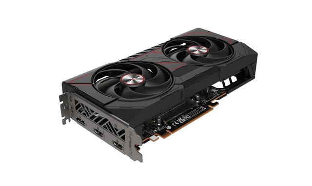 Alt view image 3 of 5 - Sapphire Technology Pulse AMD Radeon RX 9060 XT Gaming OC, 16GB Dual HDMI-DP