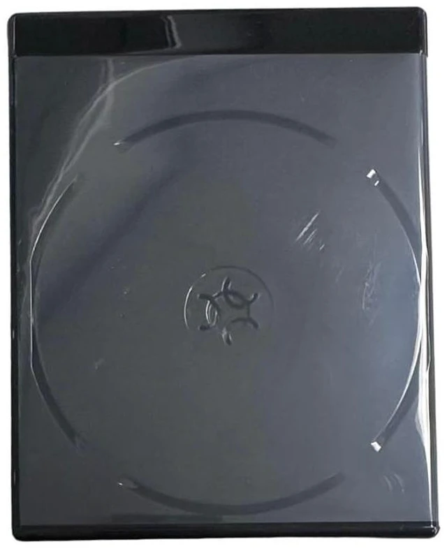 Alt view image 3 of 4 - Preminum MediaPack4All (NO 4K UHD Logo) Black 12.5mm Double Blu-Ray Case for CD/DVD Storage, Double Capacity (10)