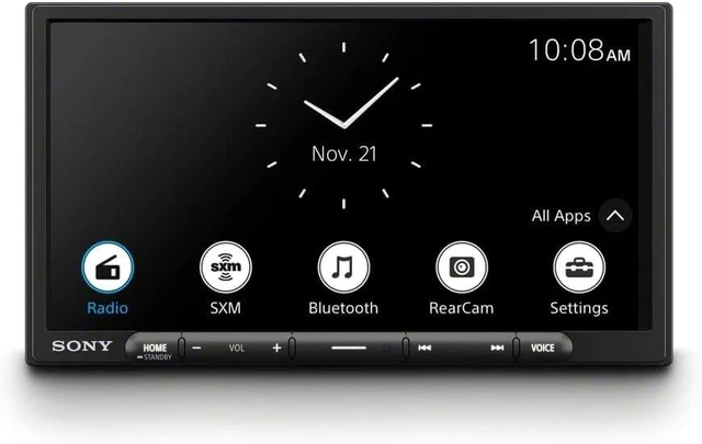 Alt view image 2 of 5 - Sony XAV-AX4000 6.95" Wireless Apple CarPlay Android Auto Media Receiver, SiriusXM Ready, 14-Band EQ + SXV300V1 SiriusXM Vehicle Tuner Bundle
