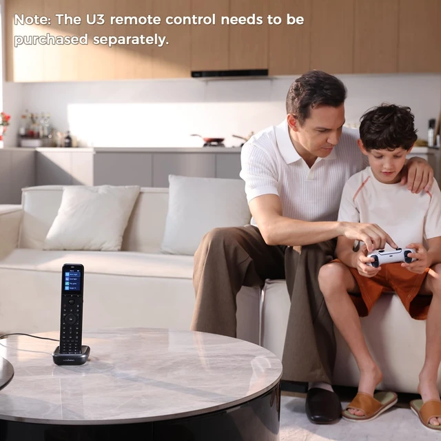 Alt view image 2 of 5 - Sofabaton Charging Dock for U3 Universal Remote, Cradle Base Station Charger Stand with USB-C Cable and Adapter, Compatible Only with Sofabaton U3
