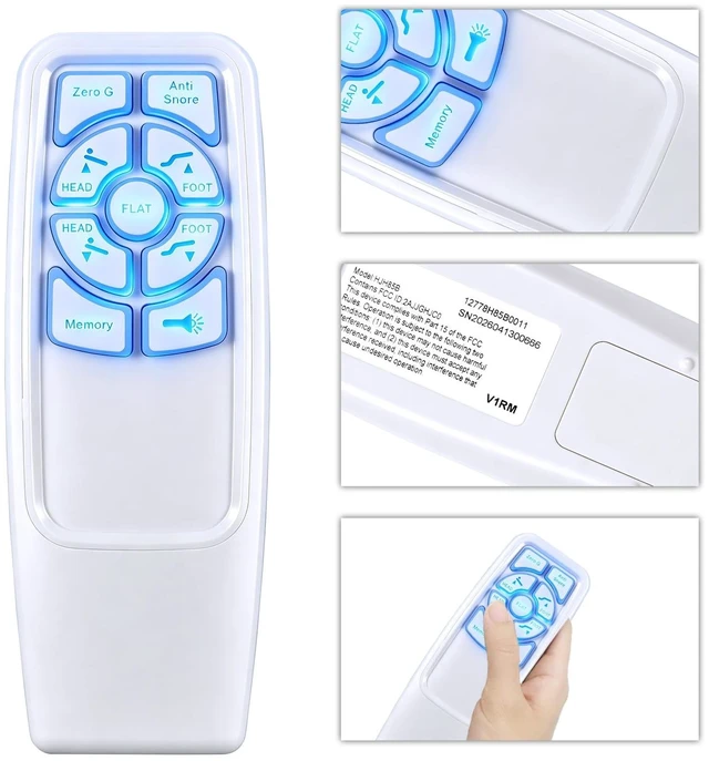 Alt view image 2 of 5 - SJUIF HJH85B Remote Control for Richmat, for Onebed/Mlily Adjustable Bed