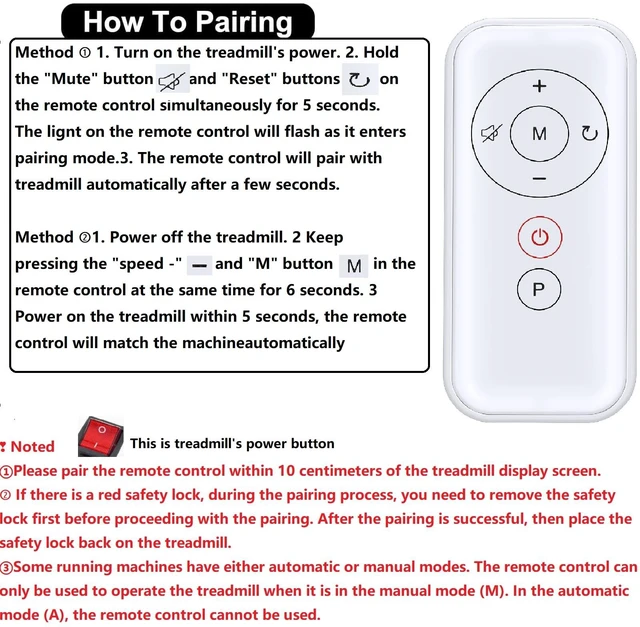 Alt view image 4 of 5 - Replacement Remote Control for Maksone, REDLIRO, GOYOUTH Walking Pad
