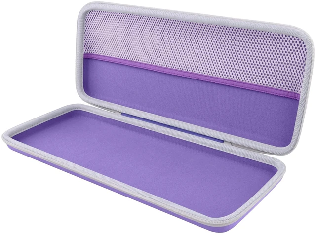 Alt view image 3 of 5 - co2CREA for Logitech Alto Keys K98M Keyboard Carry Case, Purple