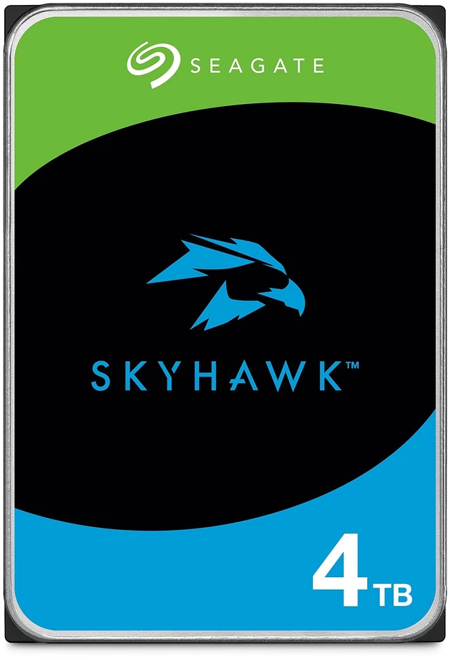 Main image of Seagate Skyhawk 4TB Video Internal Hard Drive HDD 3.5 Inch SATA 6Gb/s 64MB Cache for DVR NVR Security Camera System with Drive Health Management and in-House Rescue Services (ST4000VXZ16/016)