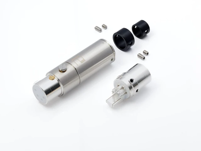 Alt view image 2 of 5 - aeco XLR 4 Pole Female AX4-1623S, 1pcs/1set, Silver Plating