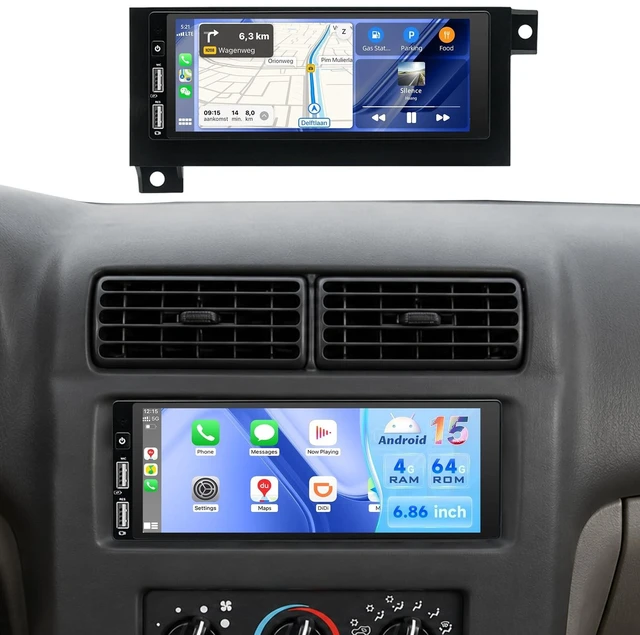 Main image of 4+64G Car Radio for Dodge Ram 1500/2500/3500 Jeep Wrangler 1994-2002