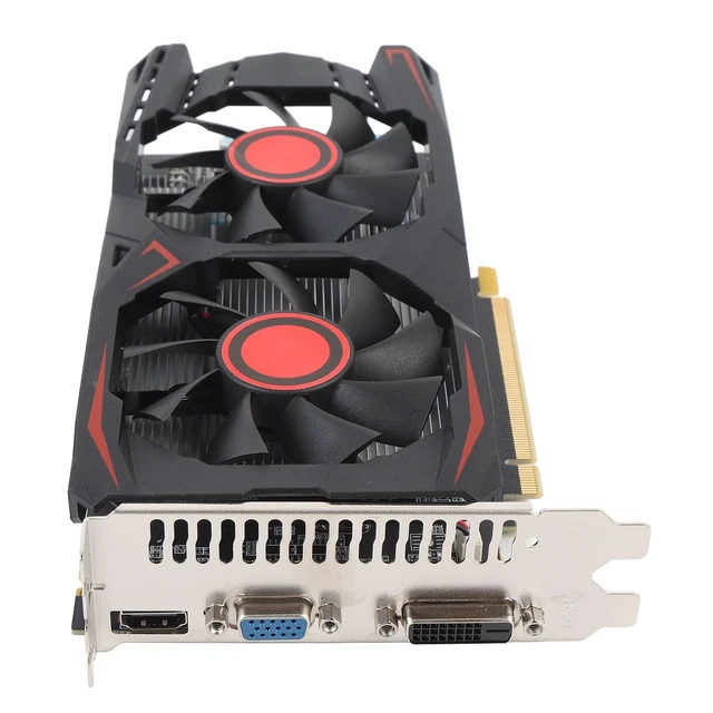 Alt view image 4 of 5 - VBESTLIFE 550TI 6GB Graphics Card, GDDR5 192Bit GPU, 783/1566MHz PCIE 2.0 16X Gaming Video Card, Desktop Computer Graphics Card Support for DirectX 11
