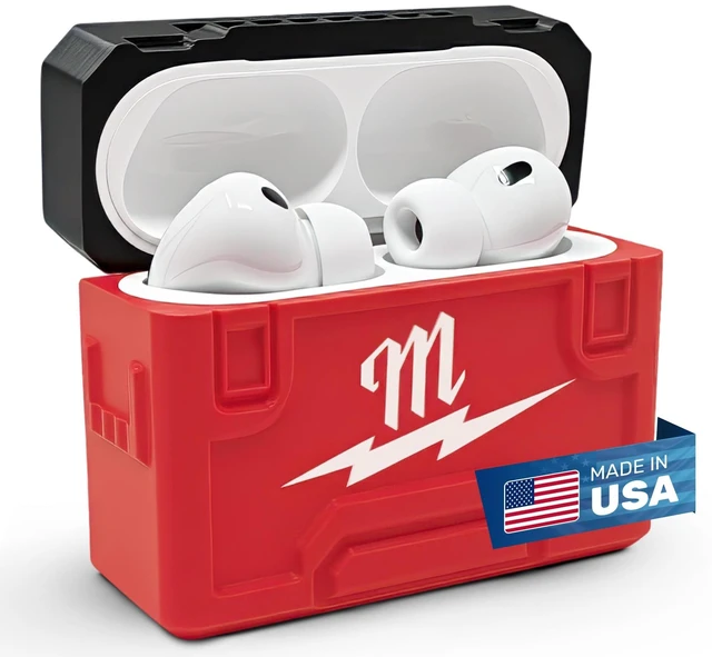 Main image of Airpod Pro 3 Case for Milwaukee Packout Durable Toolbox Design - Made in USA