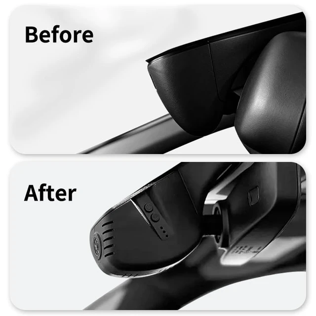 Alt view image 3 of 5 - G30 4K+2K Dash Cam Front and Rear for Audi A1 A4 A5 A6 A7 S3 S4 Q5 SQ5,OEM Factory Look, UHD 3840P Video, Built-in WiFi & APP,FREE128G