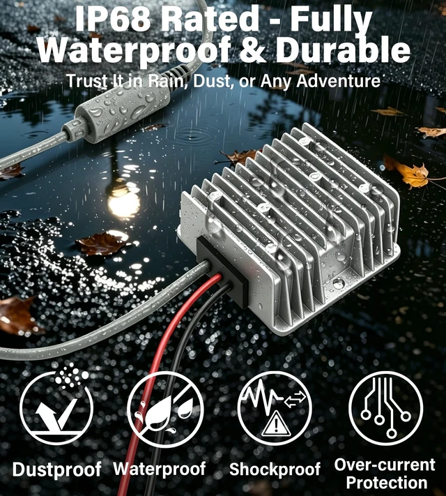 Alt view image 3 of 5 - Starlink Mini 12V Adapter,9-28V to 30V DC Power Supply for RV Off-Grid